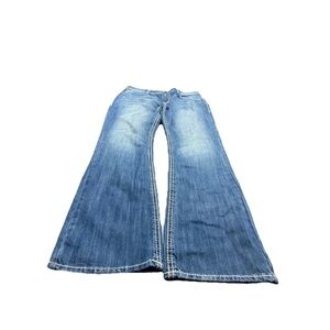 Rock & Roll Cowboy Mens Double Barrell Relaxed Bootcut Jeans! 38x38